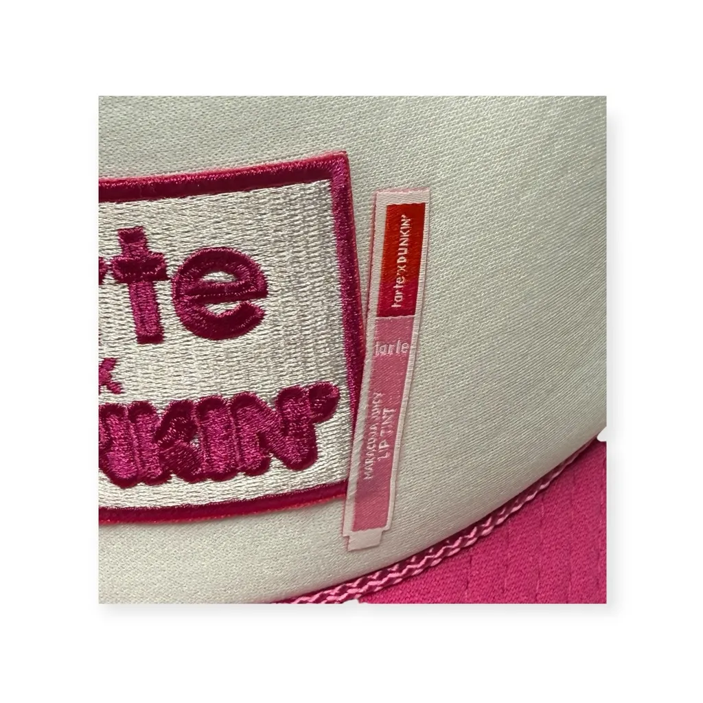 Rare: new Tarte x Dunkin’ Collab ◎ BLSSD The Label ◎ Patches Trucker Hat ◎ Pink - Image 7
