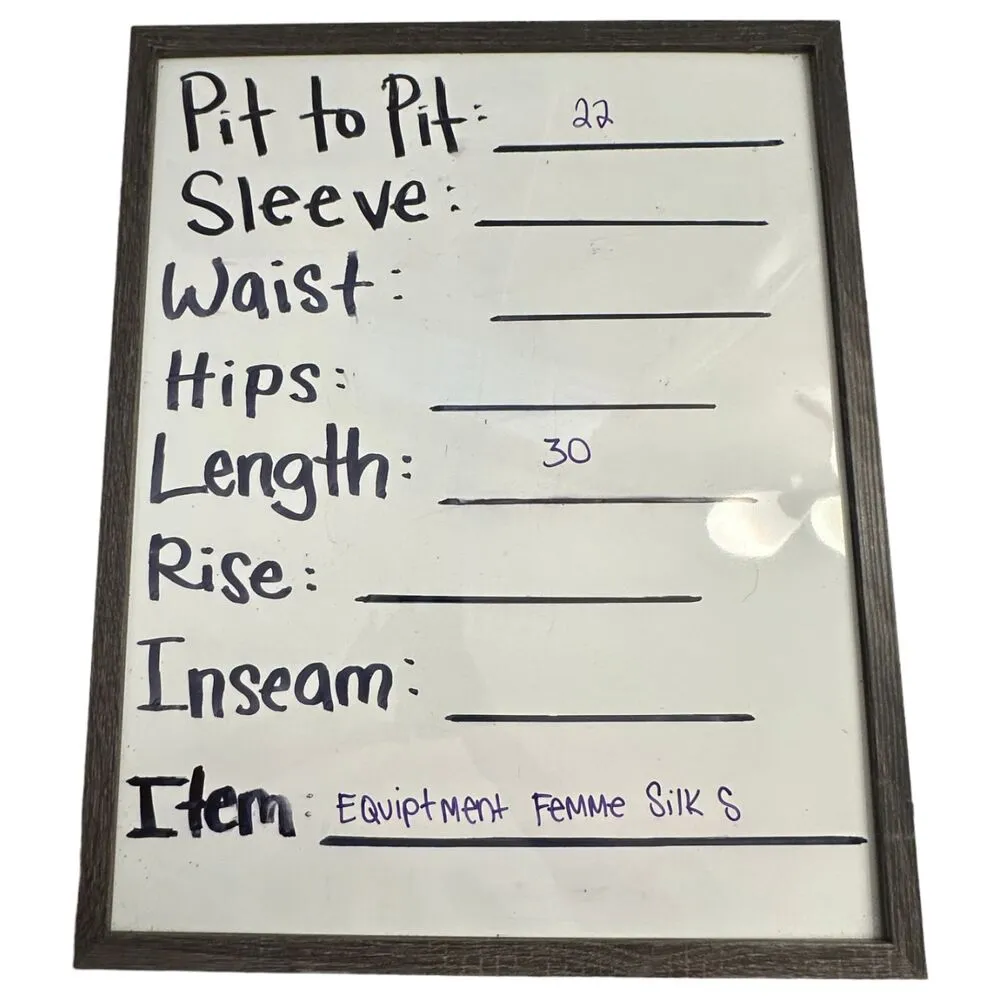 Equipment Femme Silk Animal Print Long Sleeve Button Blouse Women's Size Small - Image 6