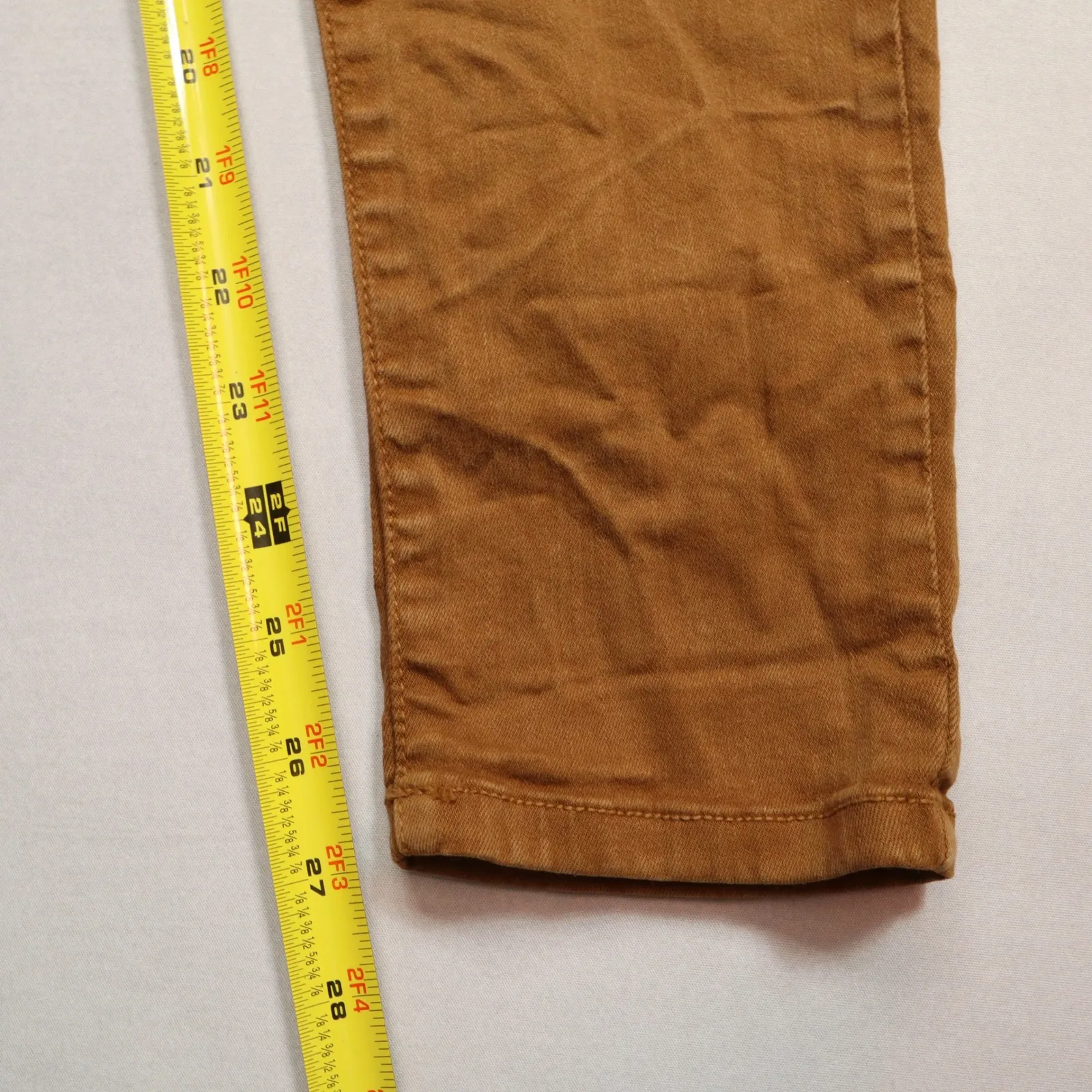 Flying Monkey Yellow Mustard Skinny Colorful Skater Fairy Cottage Indie Pants 27 - Image 7