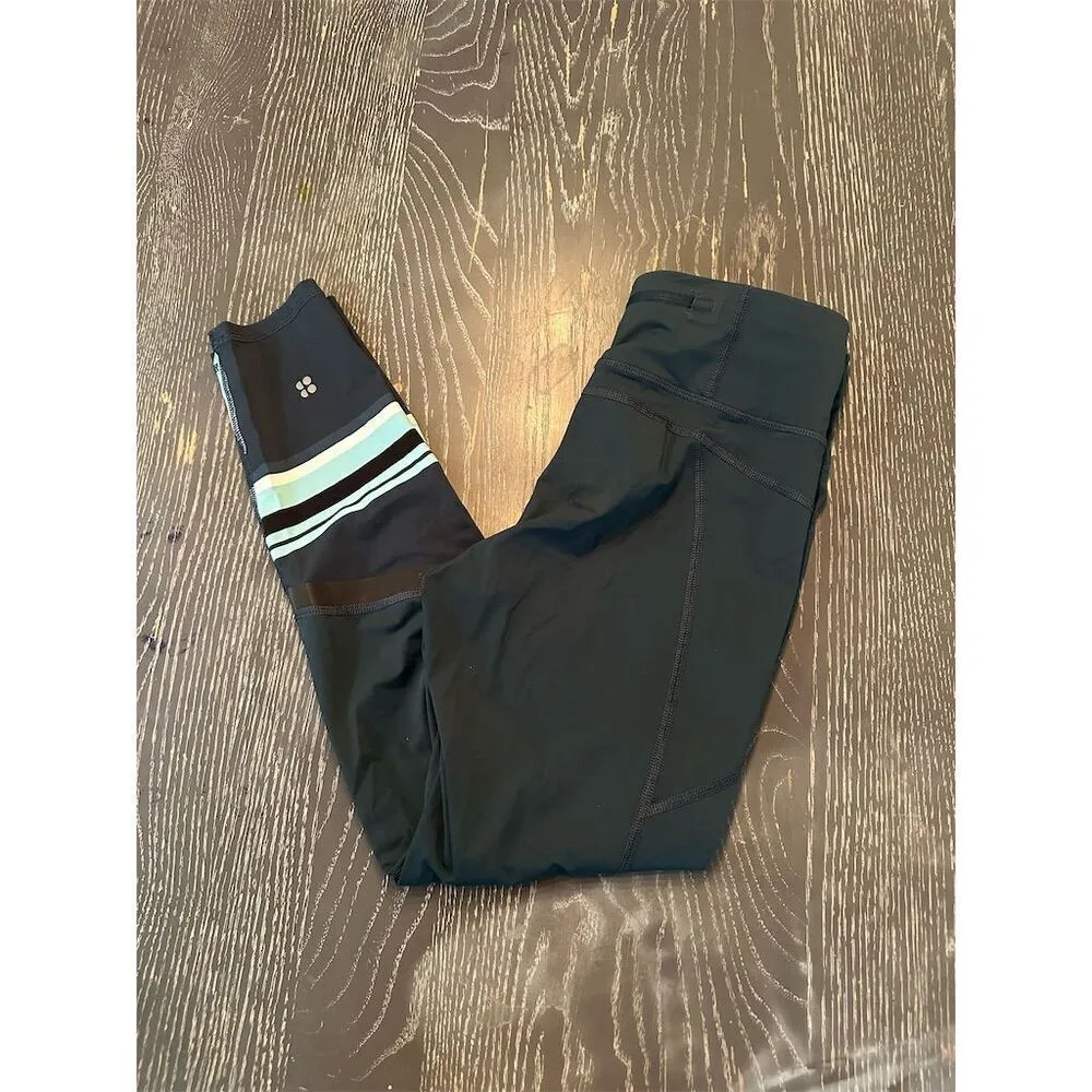 Sweaty Betty Zero Gravity High Waisted 7/8 Running Leggings Black Size S - Image 7