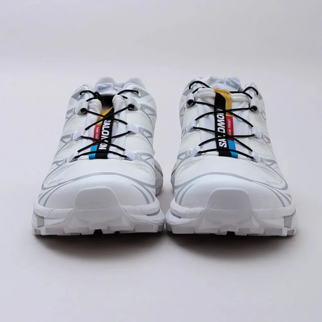 Salomon White and Gray Women's Sneakers - Image 4