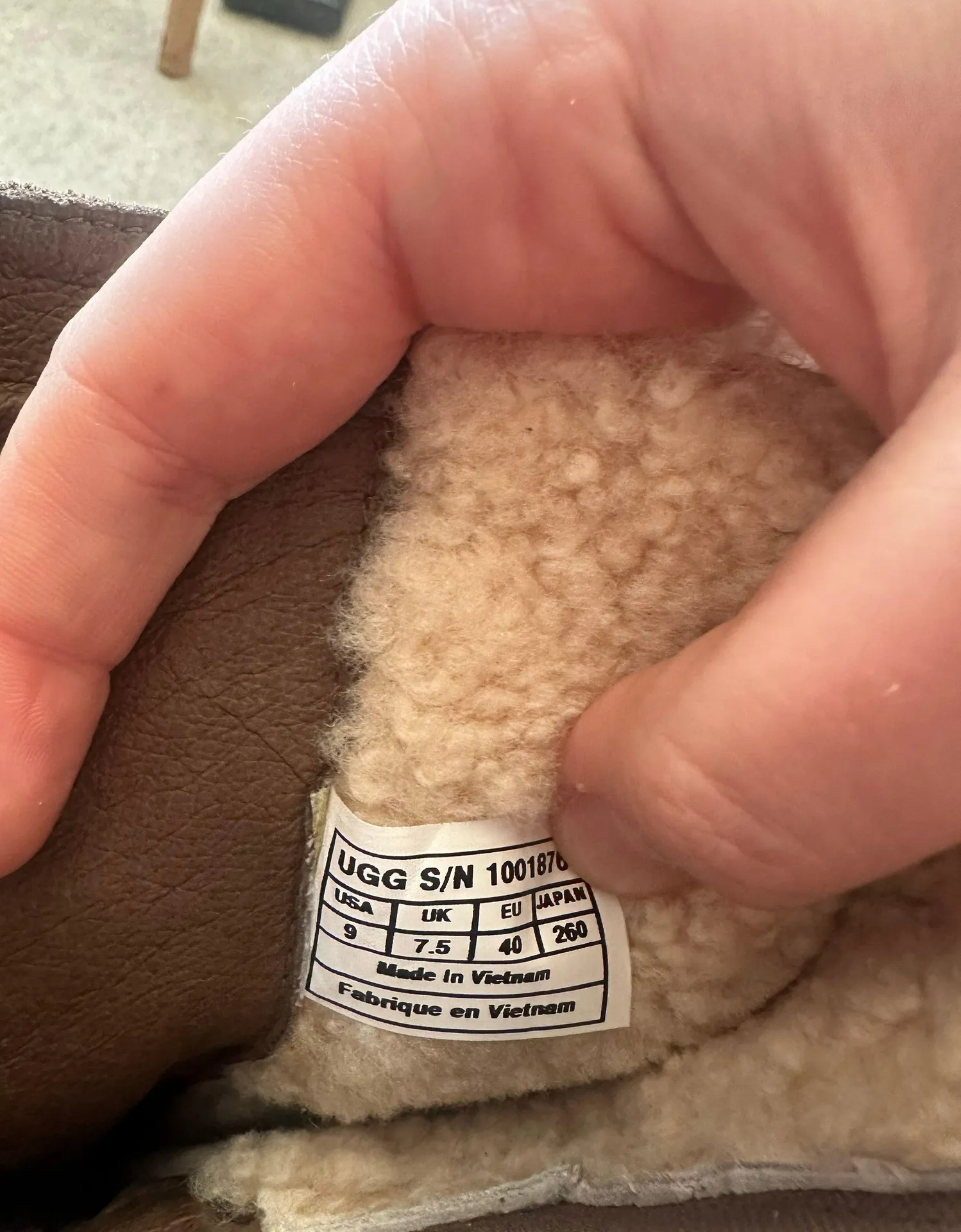 UGG Riding Boots Brown - Image 9