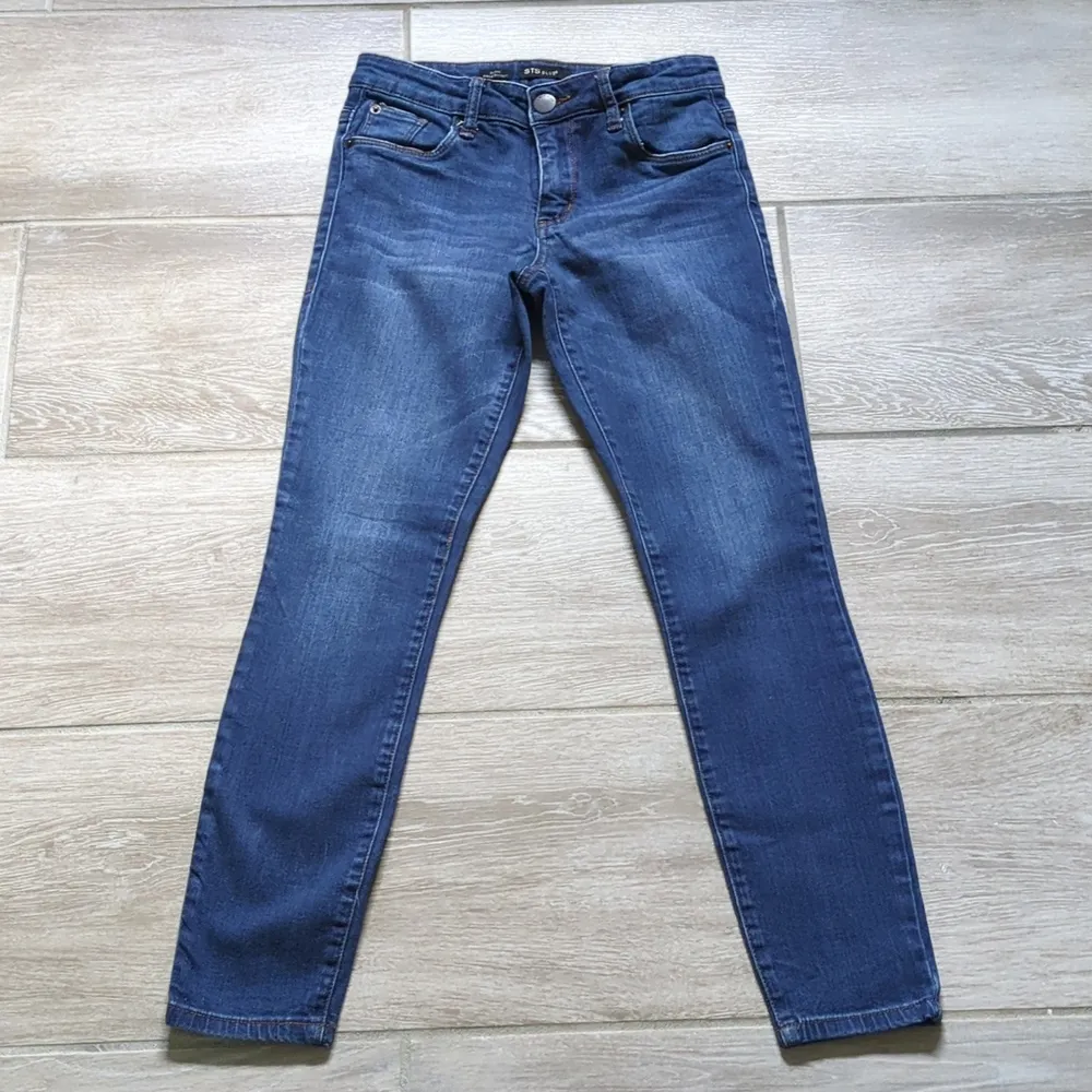STS Blue Emma Skinny Jeans | STS Blue Darkwash Emma Skinny Jeans Size 24 - Image 2