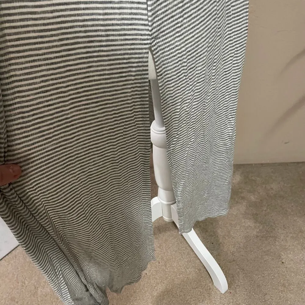 LuLaRoe Joy Long Vest Duster Cardigan Womens Small Sleeveless - Image 3