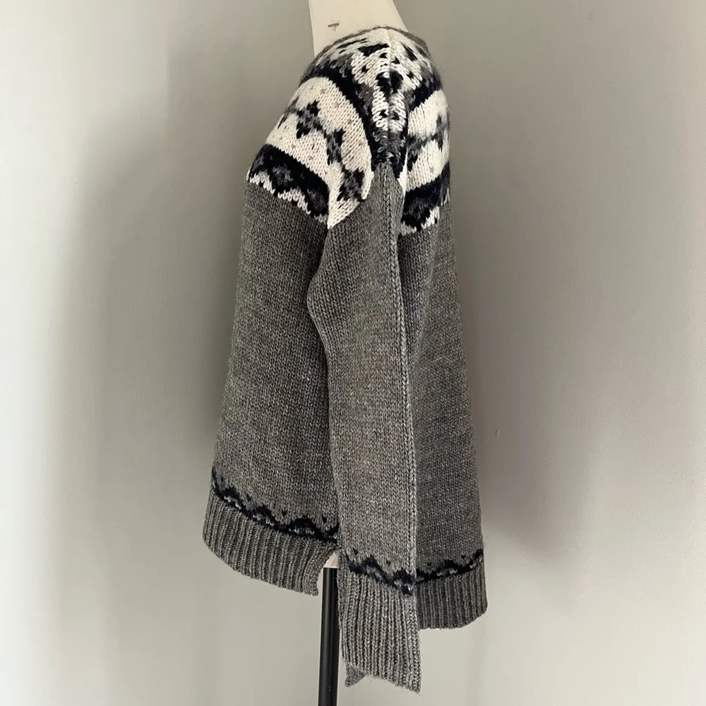 BNWT Ann Taylor Loft Fair Isle wool blend sweater - Image 2