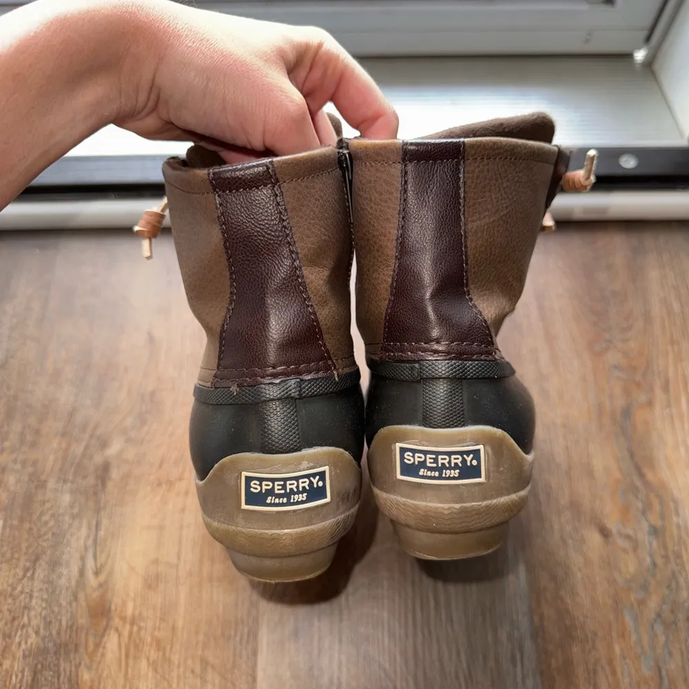 Sperry Leather Duck Boots women’s 7.5 - Image 5