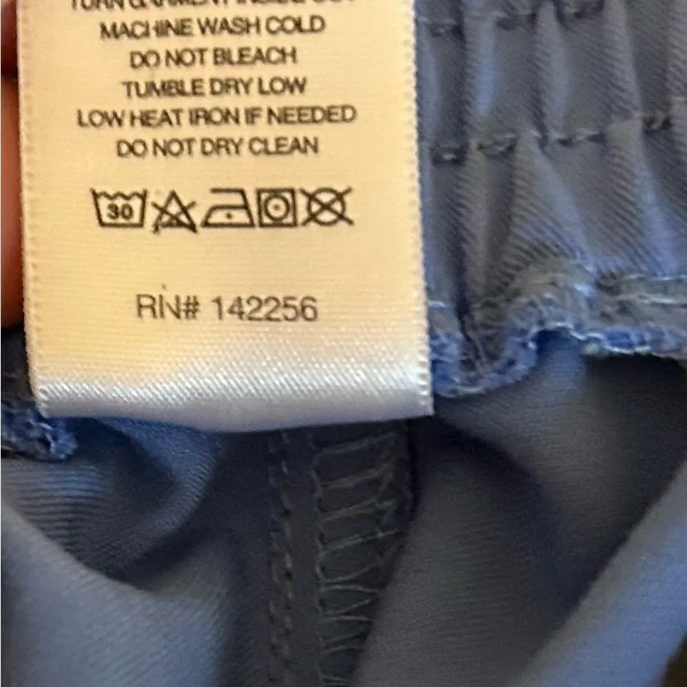 Figs Light Blue Zamora Scrub Pants Size Small Style TW2000 Excellent Condition - Image 7