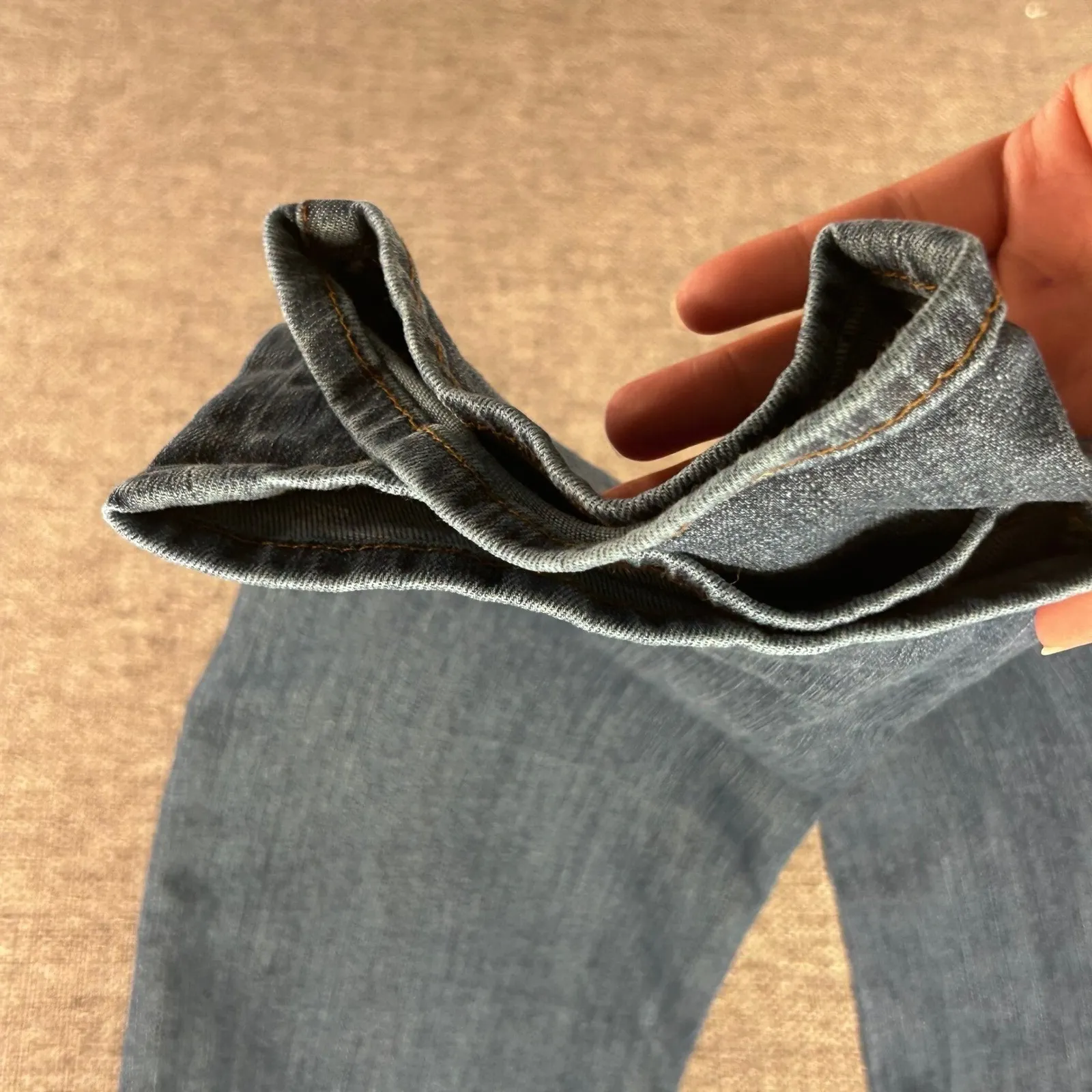 Kut‎ From The Kloth Jeans 14 Catherine Boyfriend Straight Distressed Denim Work - Image 5