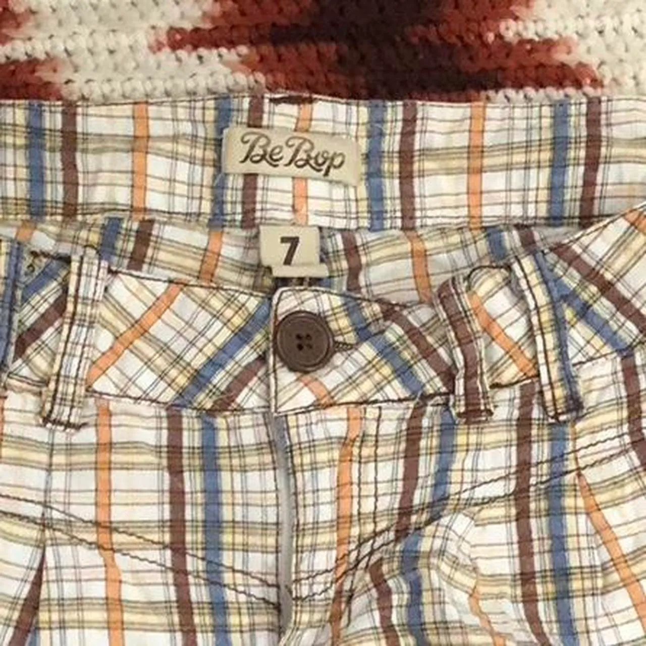 Y2K Cottagecore Retro Micro Mini Baddie Hot Girl Low Rise Plaid Booty Shorts #coquette #bimbo subversive #acubi #cyber #punk biker office siren preppy Size 7 - Image 7