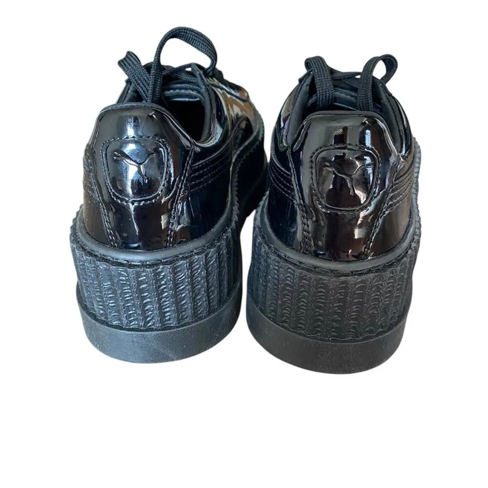 Puma Pointy Creeper Fenty Rihanna Platform Shoes NWOB Black Size 7 - Image 4