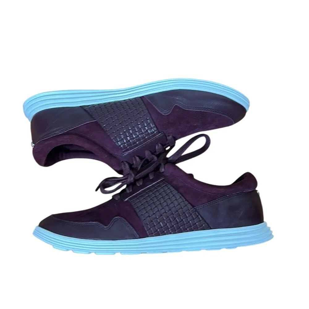 Cole Haan Grand OS Burgundy Suede Leather Lace Up Sneakers Women's 7.5 B NWOB - Image 3