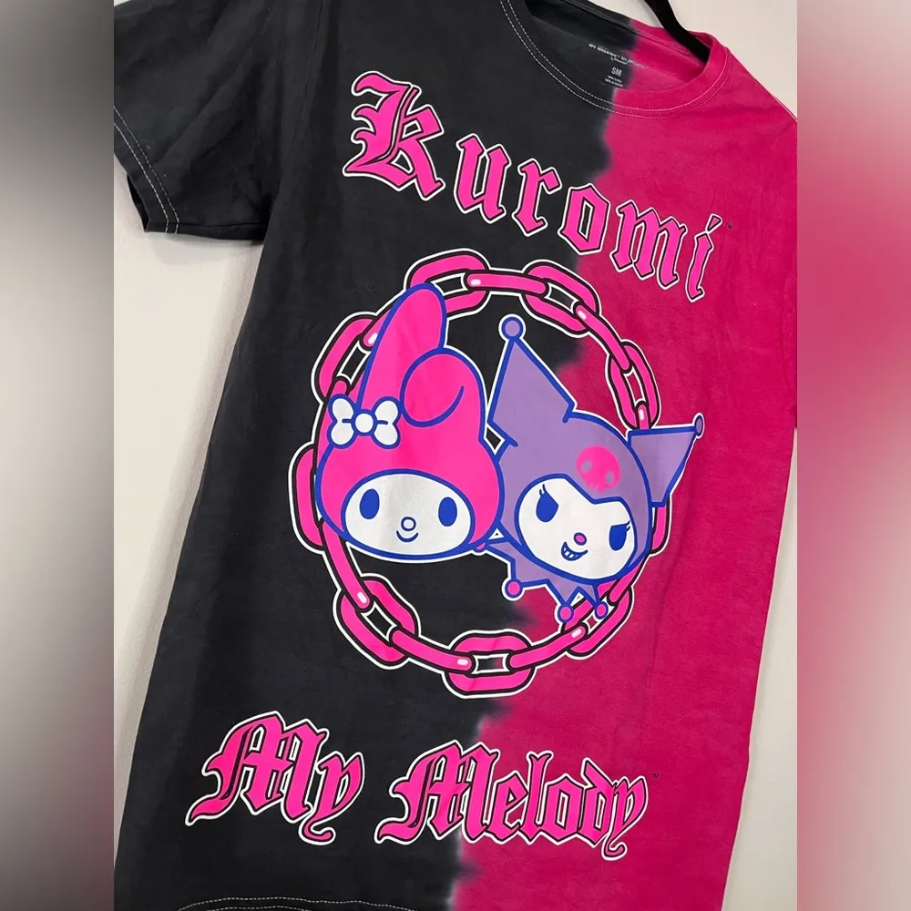 My Melody vs Kuromi Unisex Linked Split Tie - Image 4