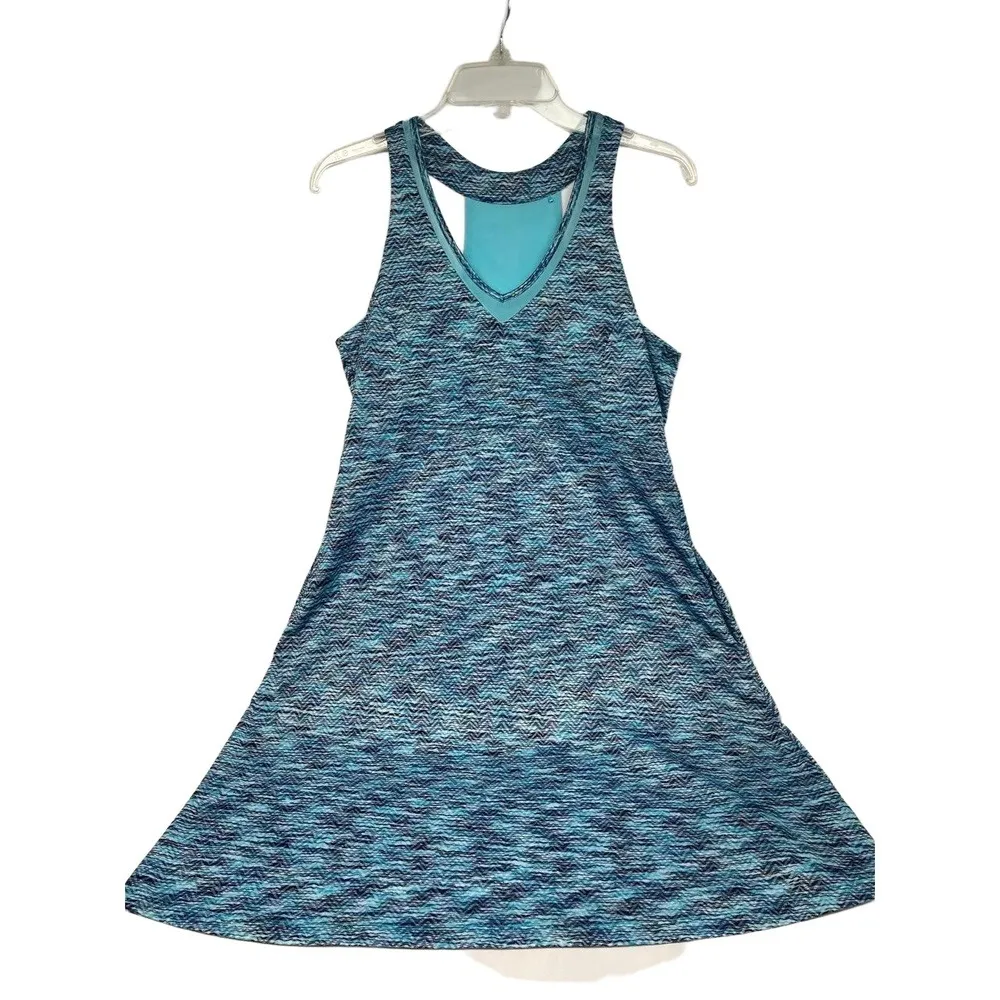 MPG Blue‎ Patterned Racerback V - Image 2