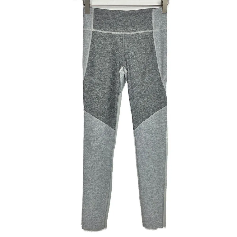 Outdoor Voices  Gray Two Tone Space Dye Warm Up Leggings Small - Image 6