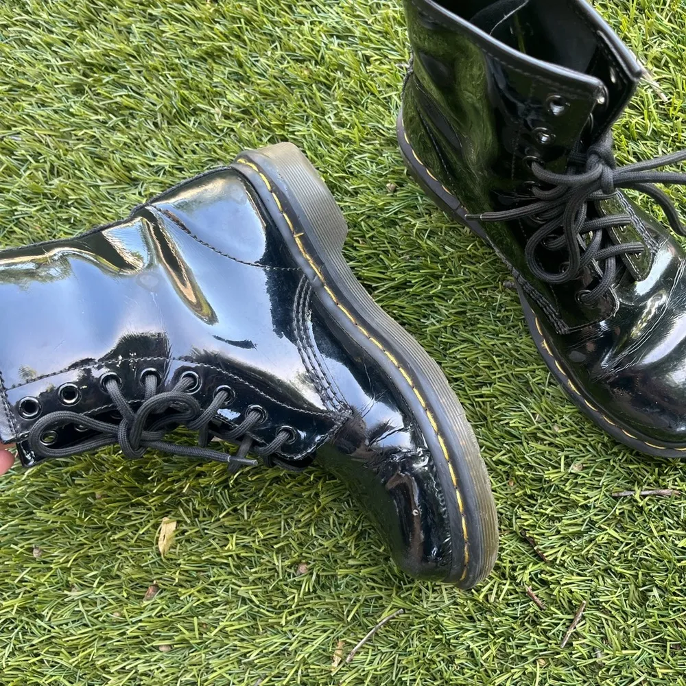 Dr. Martens 1460 Black Patent Boots - Image 10