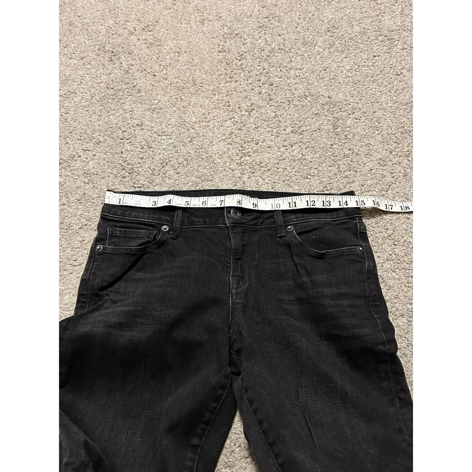 Lucky Brand Jeans Women's 4/27 Lolita Capri Black‎ - Image 4