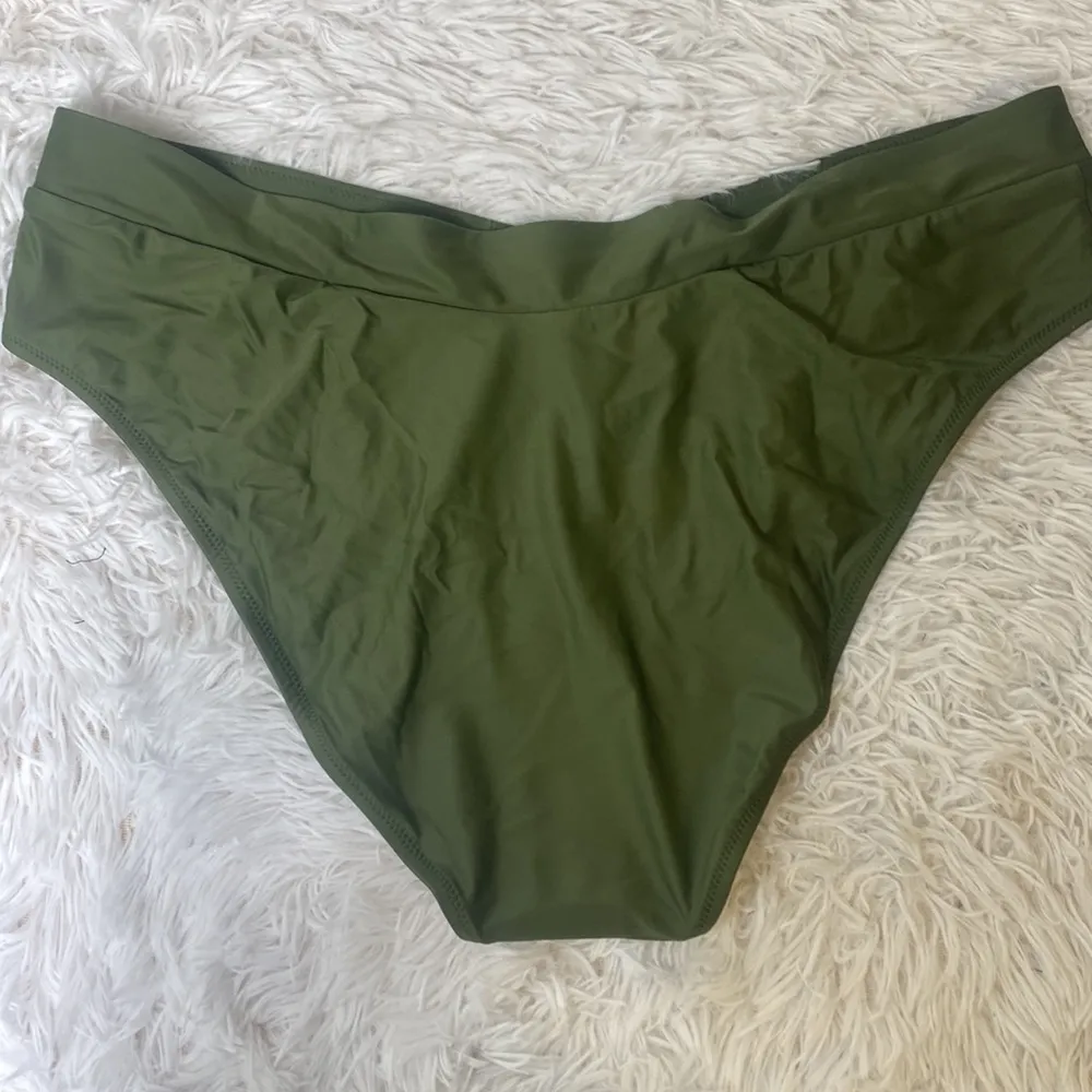 J crew green bikini bottom 2x NWT - Image 6