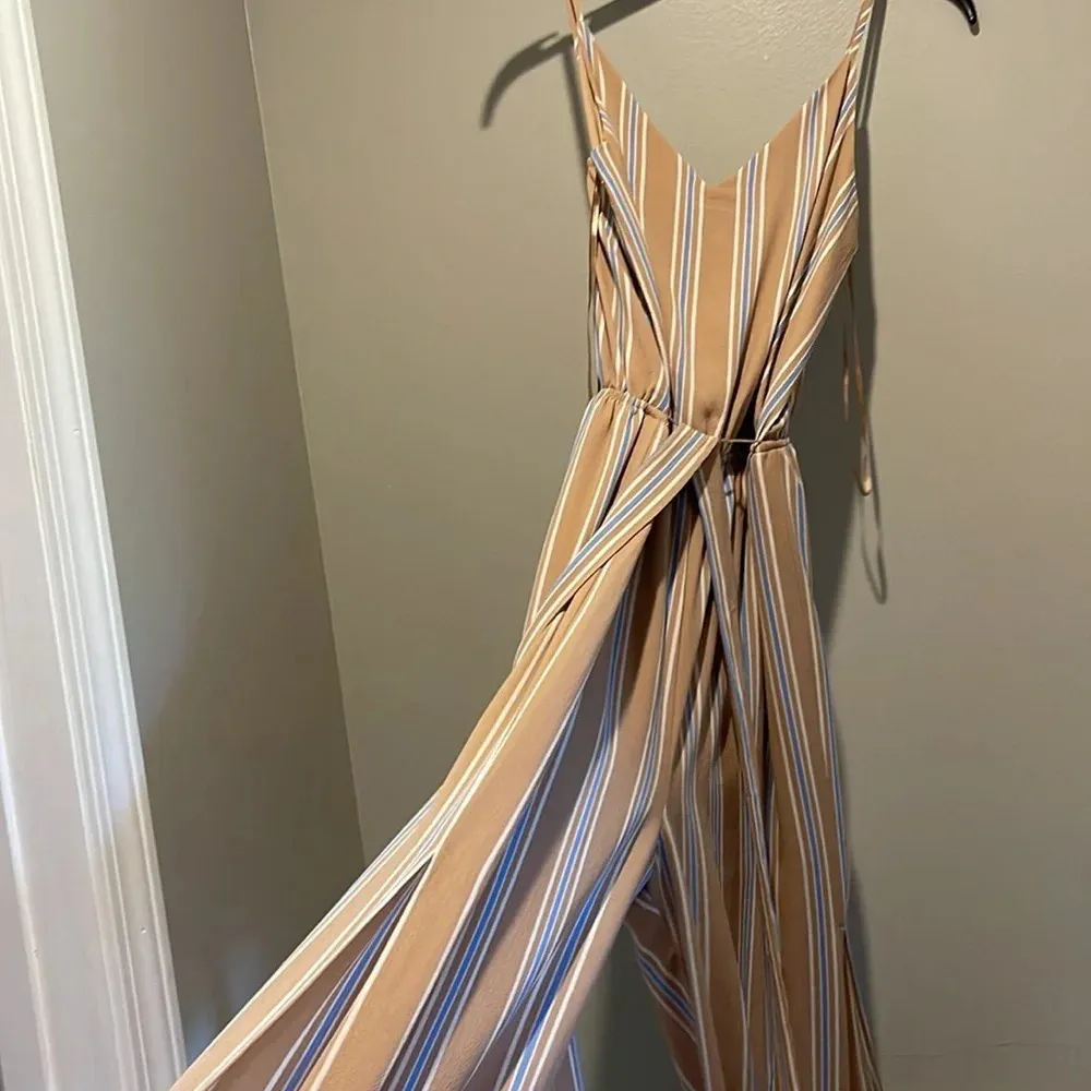 One clothing V-neck flare leg romper - Image 3