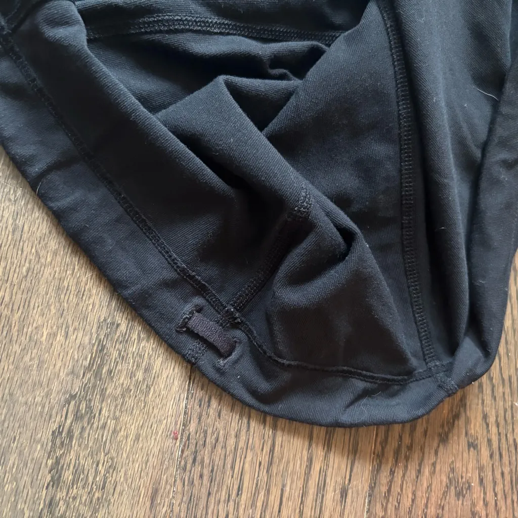 Lululemon Black Empire Waist Tank Top with Built-In Bra | Size 4 - Image 5