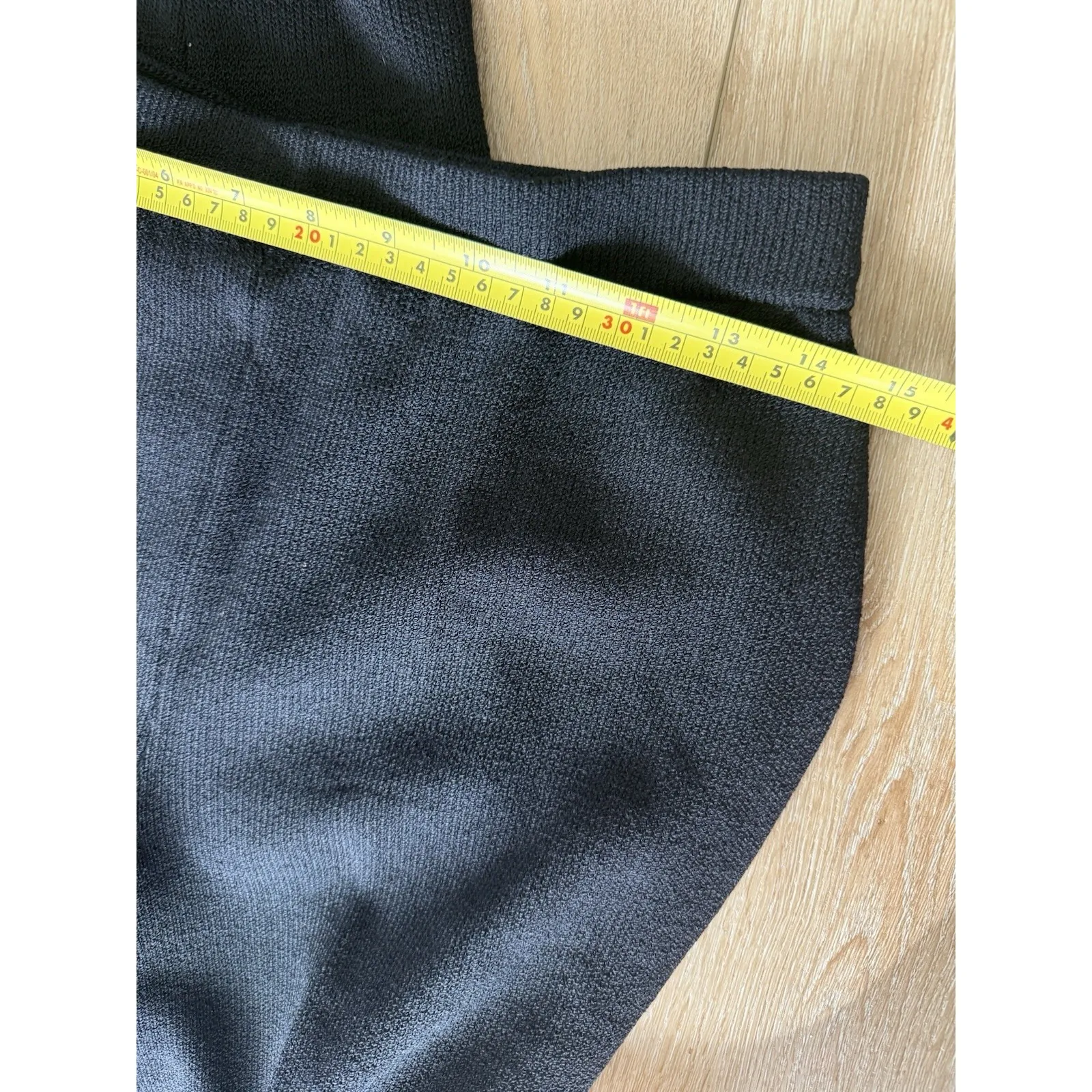 St John Collection 2Pc Jacket Wide Leg Pant Suit Marie Gray Santana Knit Sz 8 - Image 8