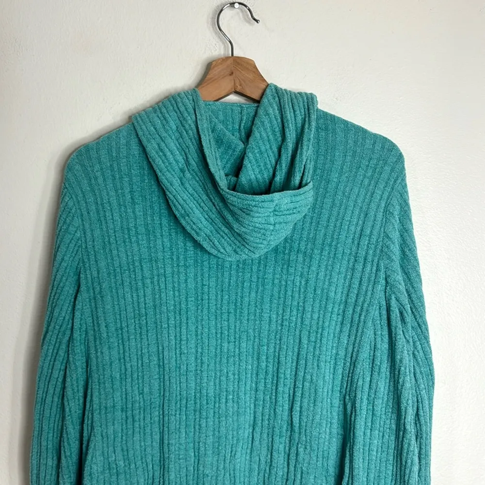 Barefoot Dreams Cozychic Ultra Lite Women's 1X Hooded Cardigan Sweater soft cute - Image 10