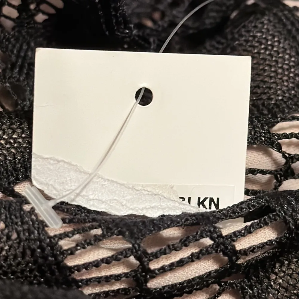 London Style Collection Black & Cream Circle Print Keyhole Dress Belt 24W NEW‎ - Image 9