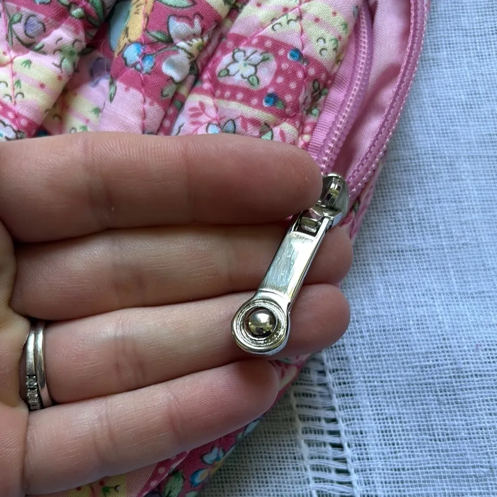 Quilted Pastel Floral Shoulder Bag - Image 13