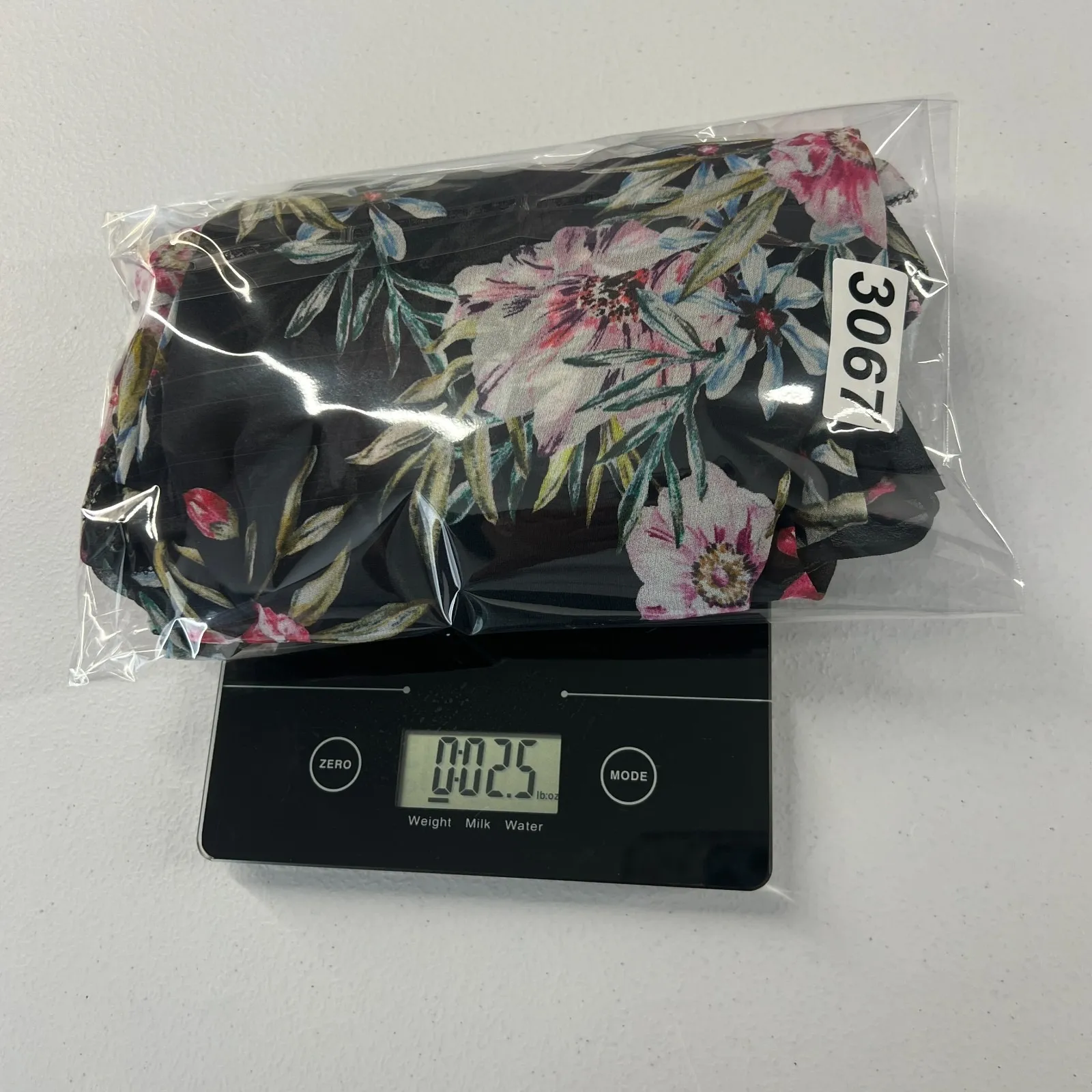 Intermix Caitlin Top Womens P Black Flower Silk Ruffled Sleeve Bohemian V Neck - Image 12