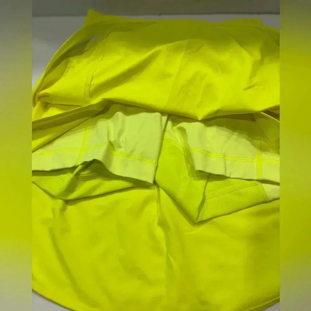 Lululemon Hotty Hot High-Rise Skirt
Highlight Yellow Women’s Size 4 NWT - Image 11
