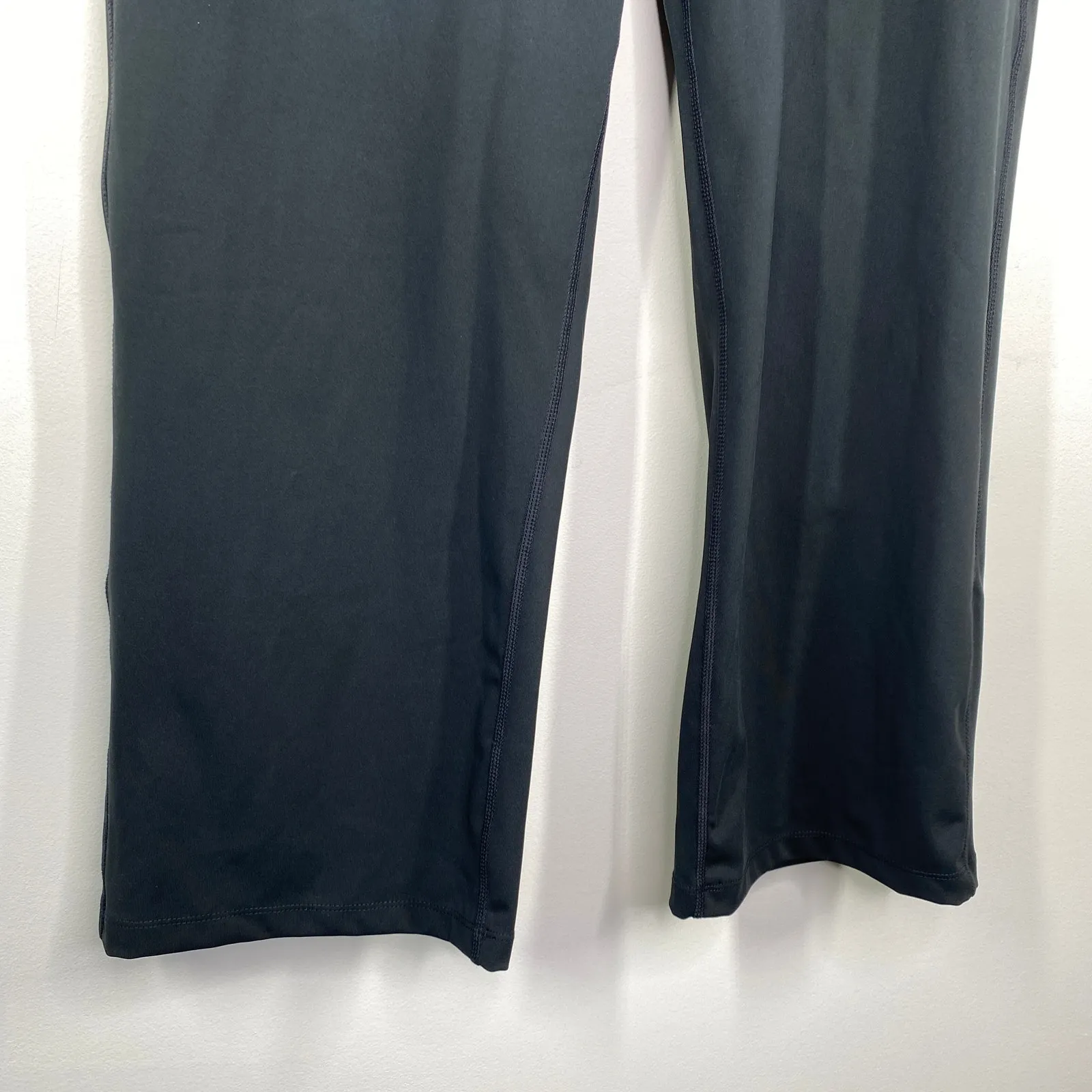Baleaf Solid Black Pull On Wide Leg Stretch Pants Women's Size Small S - Image 2