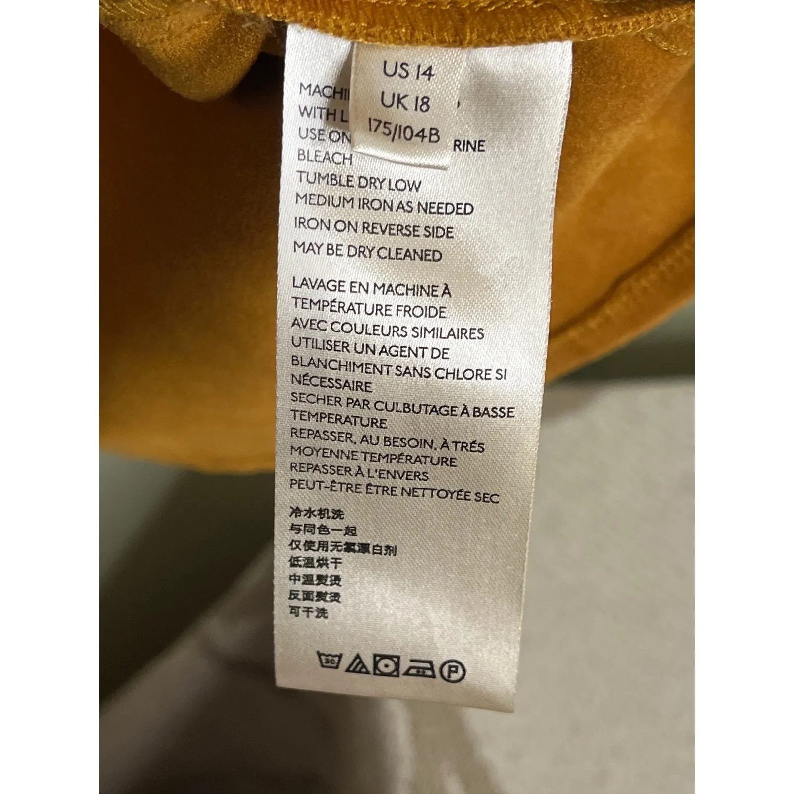 Anthropologie Maeve Cosima Flouce Faux Suede Midi High Low skirt, size 14 - Image 6