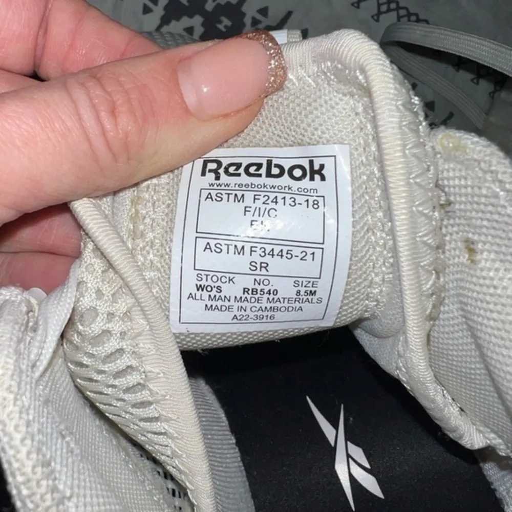 Reebok Fusion flexweave‎ Composite Toe Work Shoes size 8.5 - Image 4