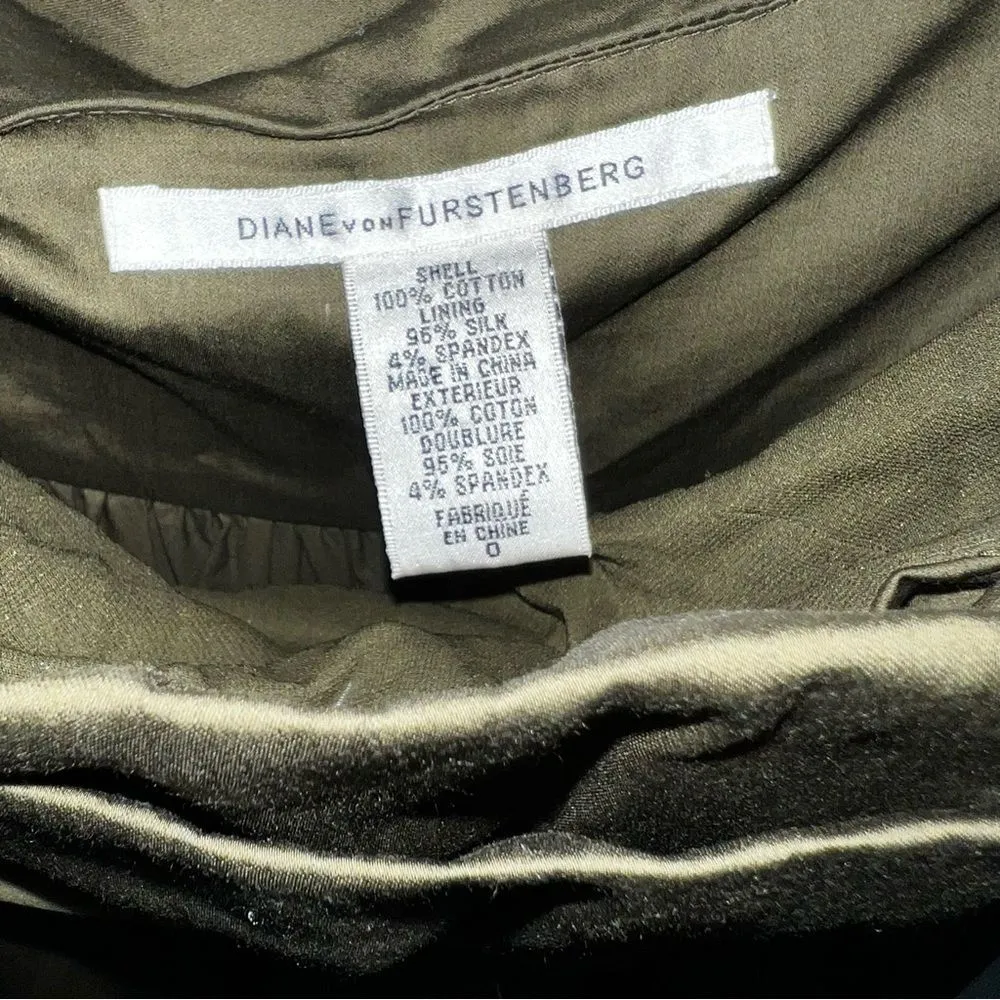 Diane von Furstenberg Strapless Mini Dress / Convertible Midi Skirt Size 0 - Image 9