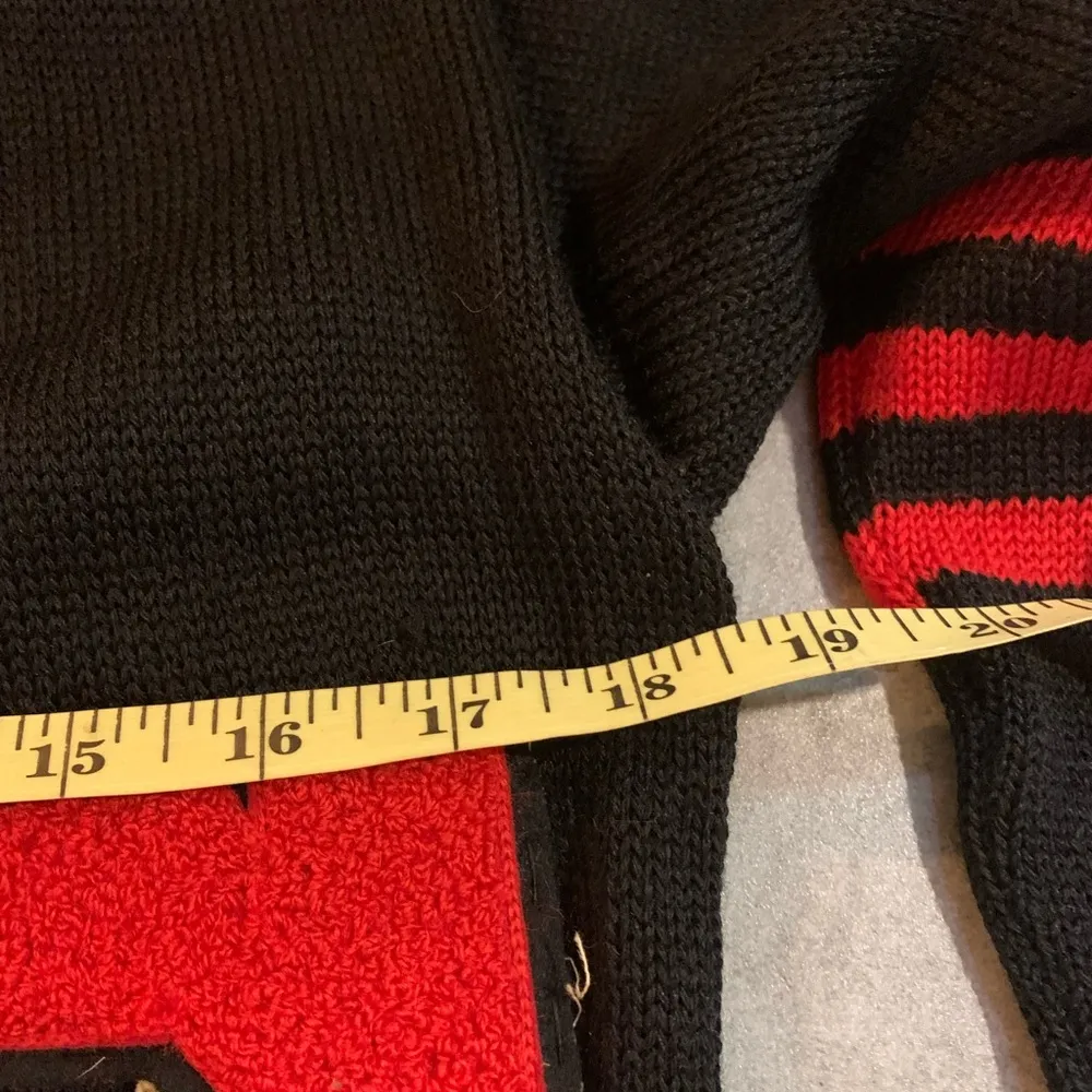 Venus Knitting Mills NYC Varsity Letterman Cardigan Sweater Size 40 VTG 1940’s M - Image 6