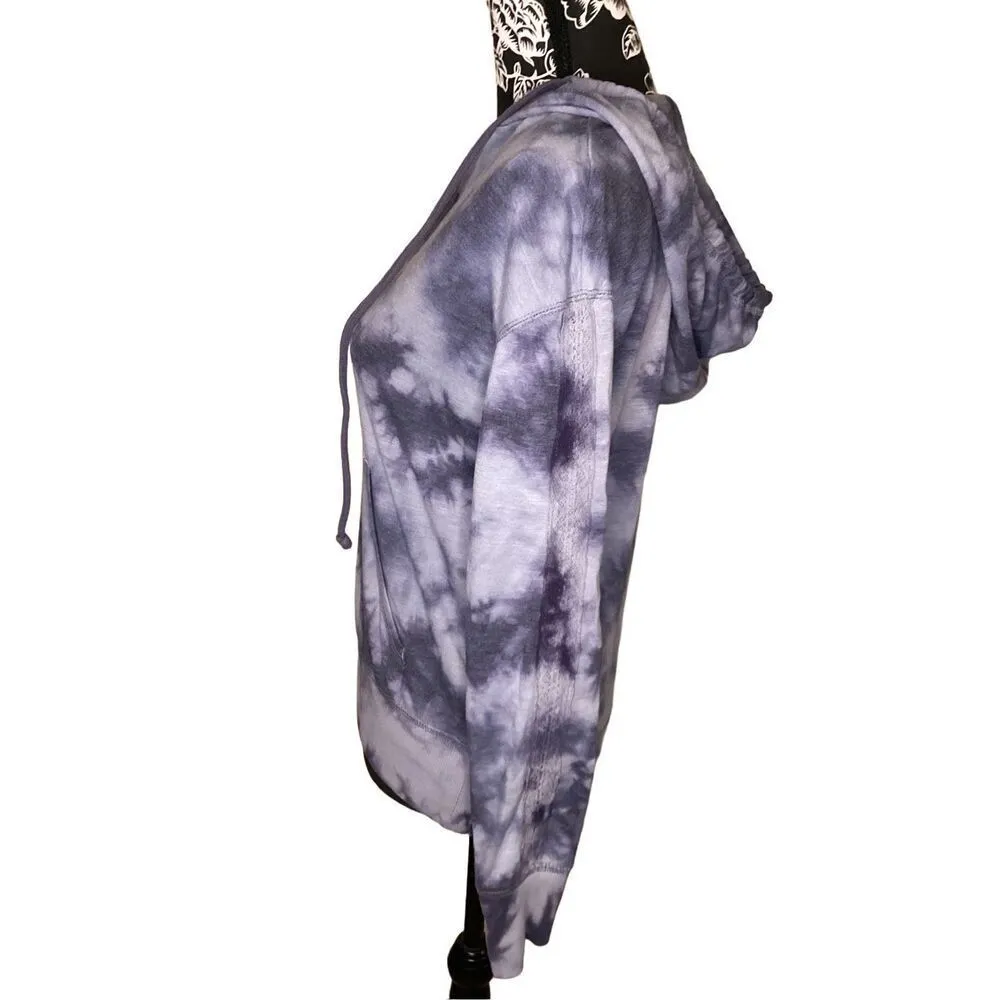 Knox Rose Tie Dye Casual Pullover Hoodie Sweatshirt Everyday School Winter Fall - Image 3