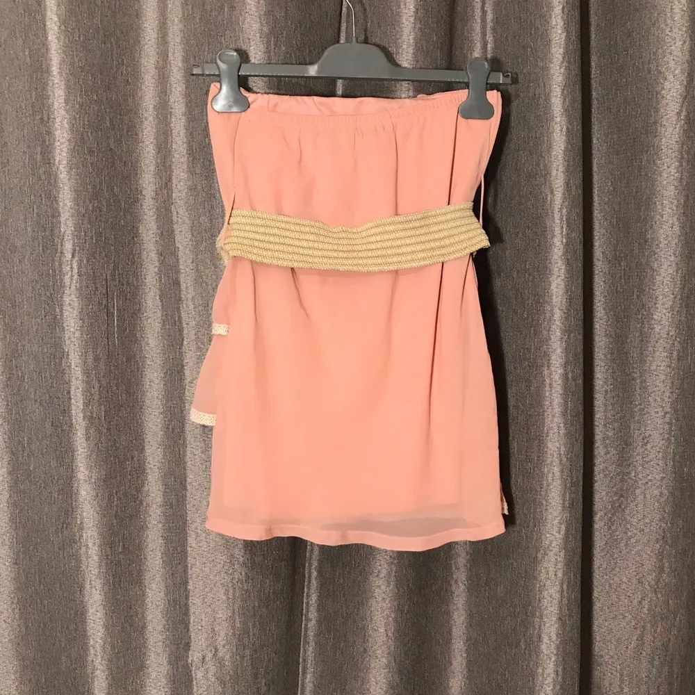 Tube Top Cute Simple Blush Color by Love JL Size L - Image 7