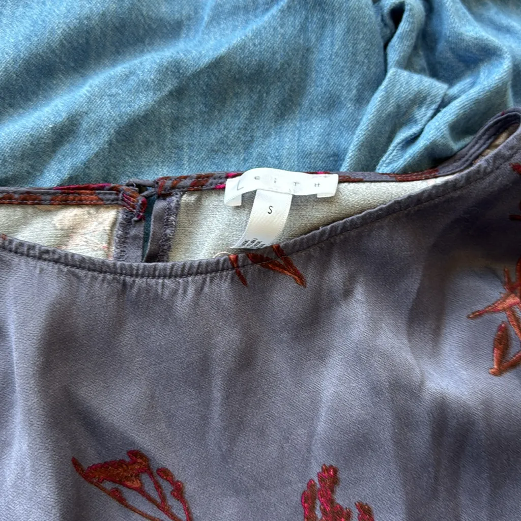 Leith floral mini dress - Image 10