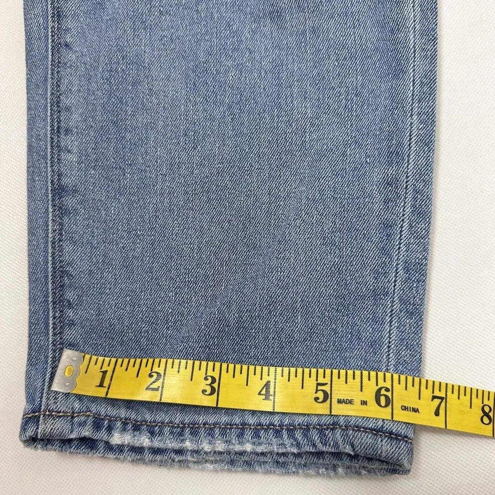 American Eagle Jeans Womens Mom Distressed Holes In Knees High Rise Size 16R - Image 10