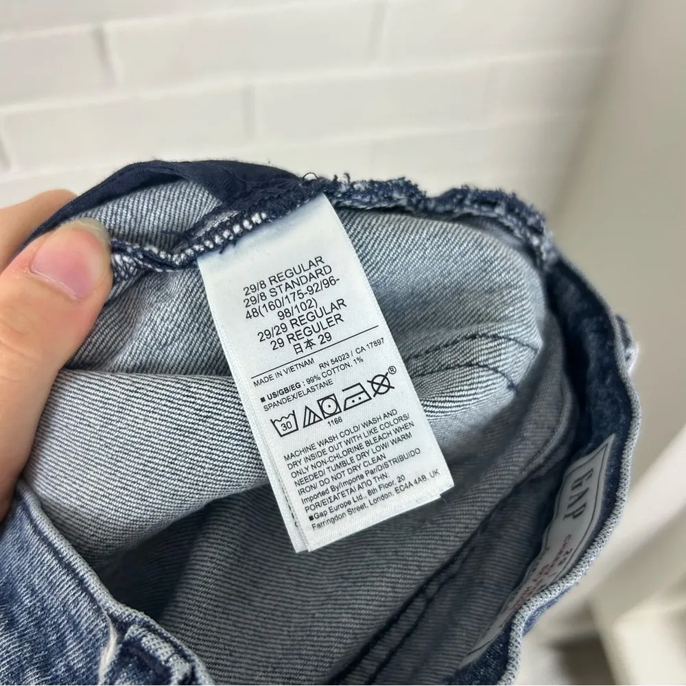 Gap Cheeky Straight Sky High Jeans Size 29 | 8R - Image 3