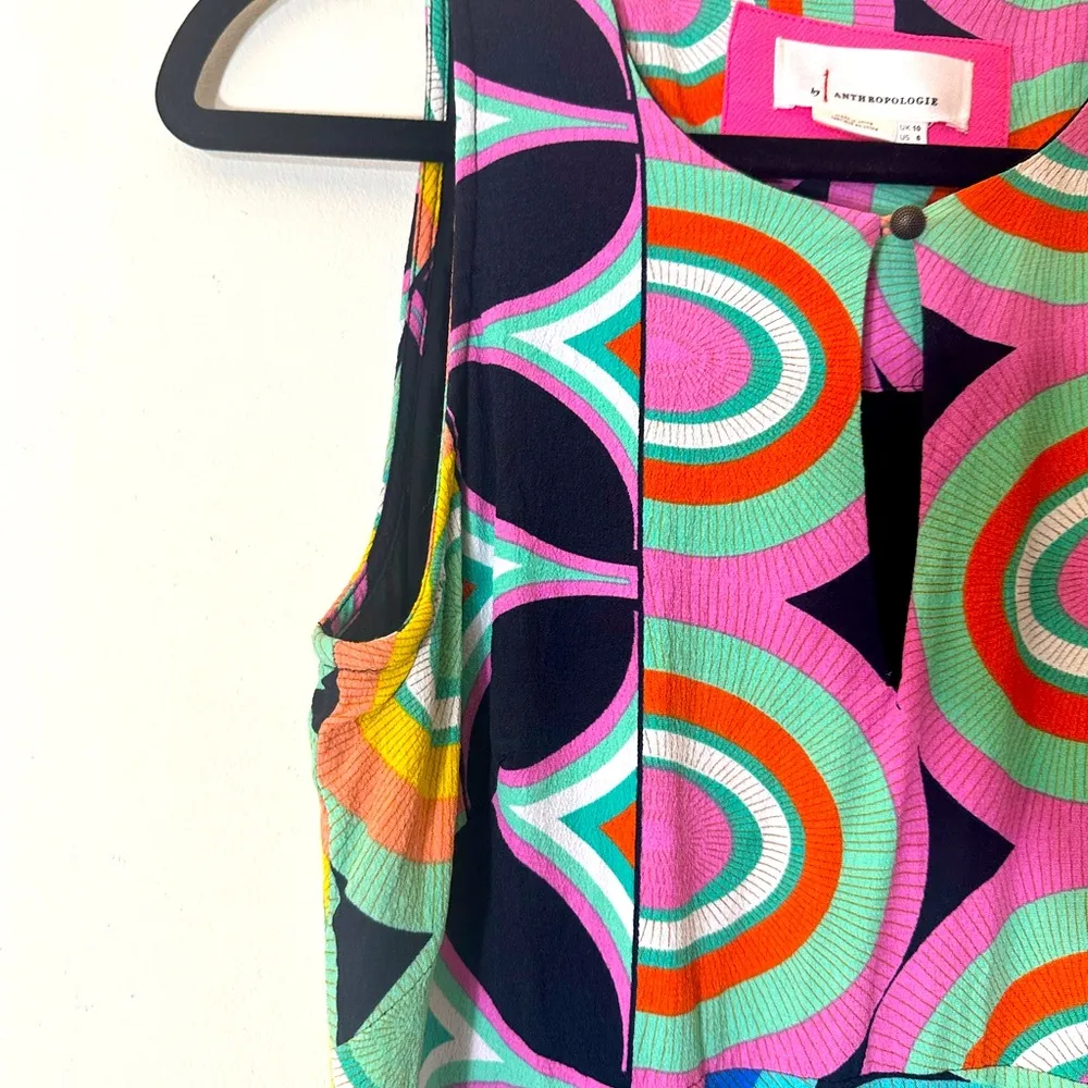 Anthropologie Kenzie Asymmetrical Midi dress size 6 - Image 6