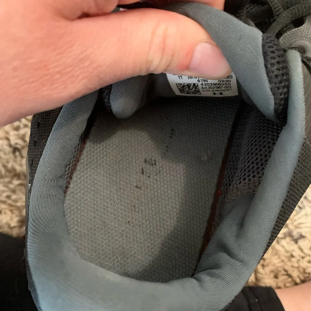 Under armour | Charged impulse black sneakers - Image 2