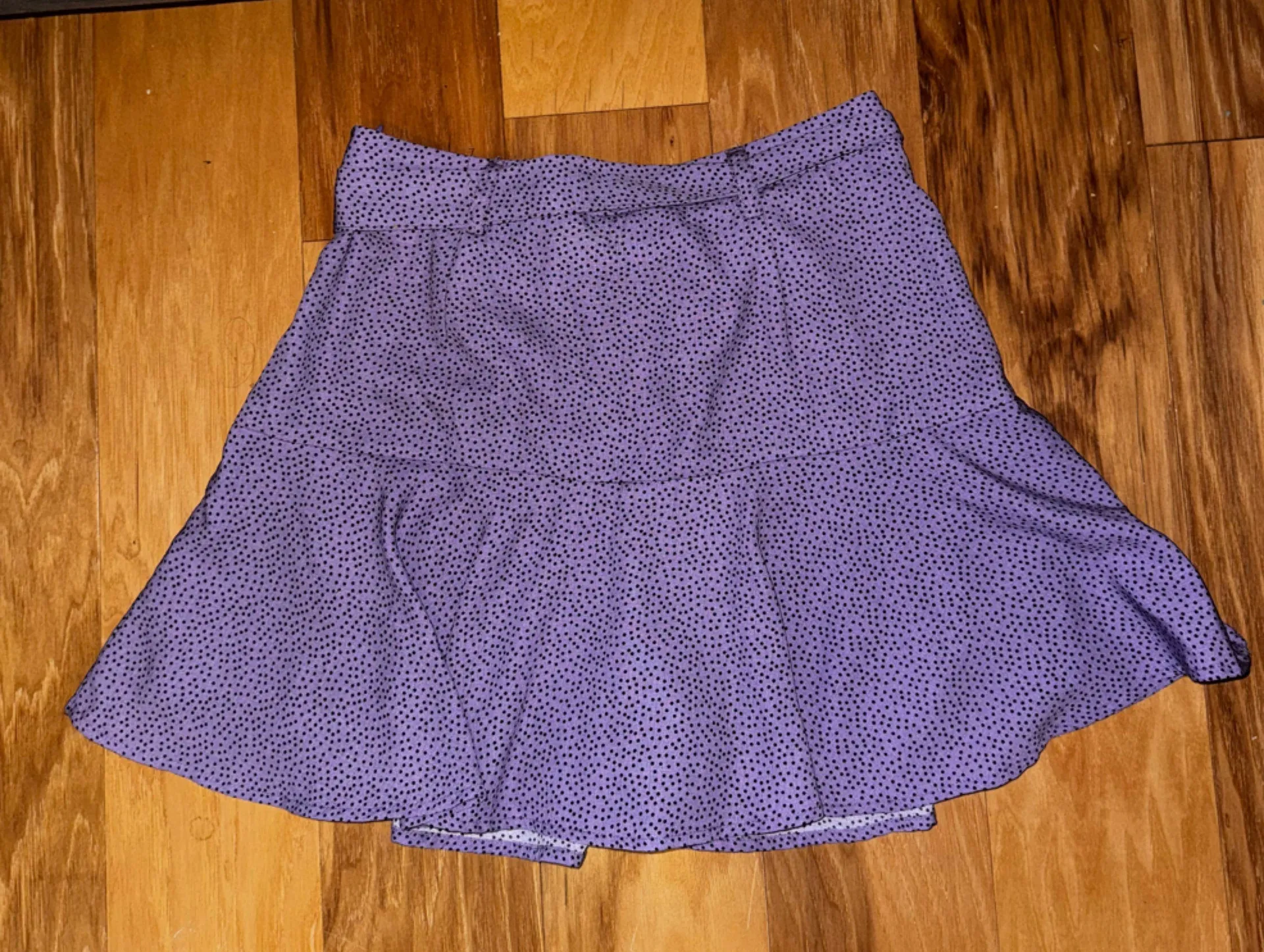 Stradivarius Purple Polka Dot Women's Skirt pants - Image 4