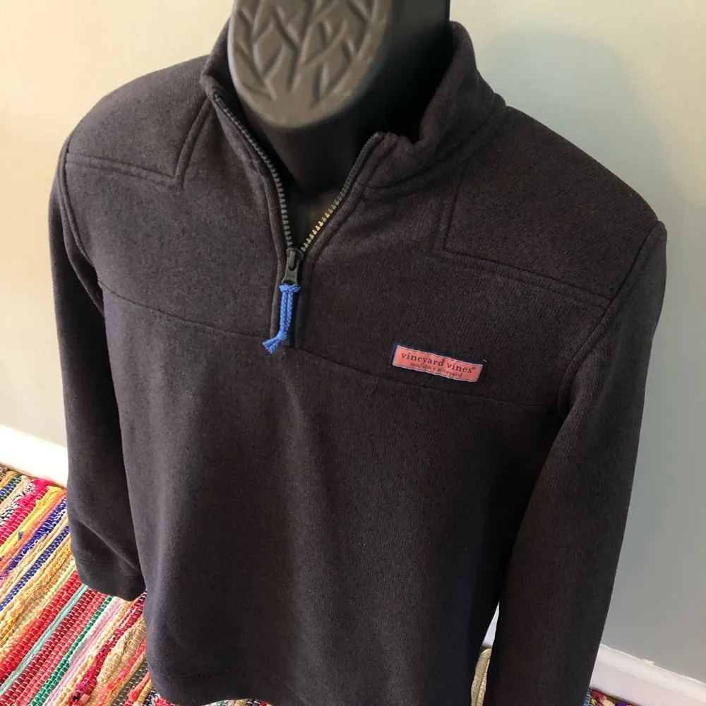 NEW Vineyard Vines Pullover Fleece Jacket Small - Image 3