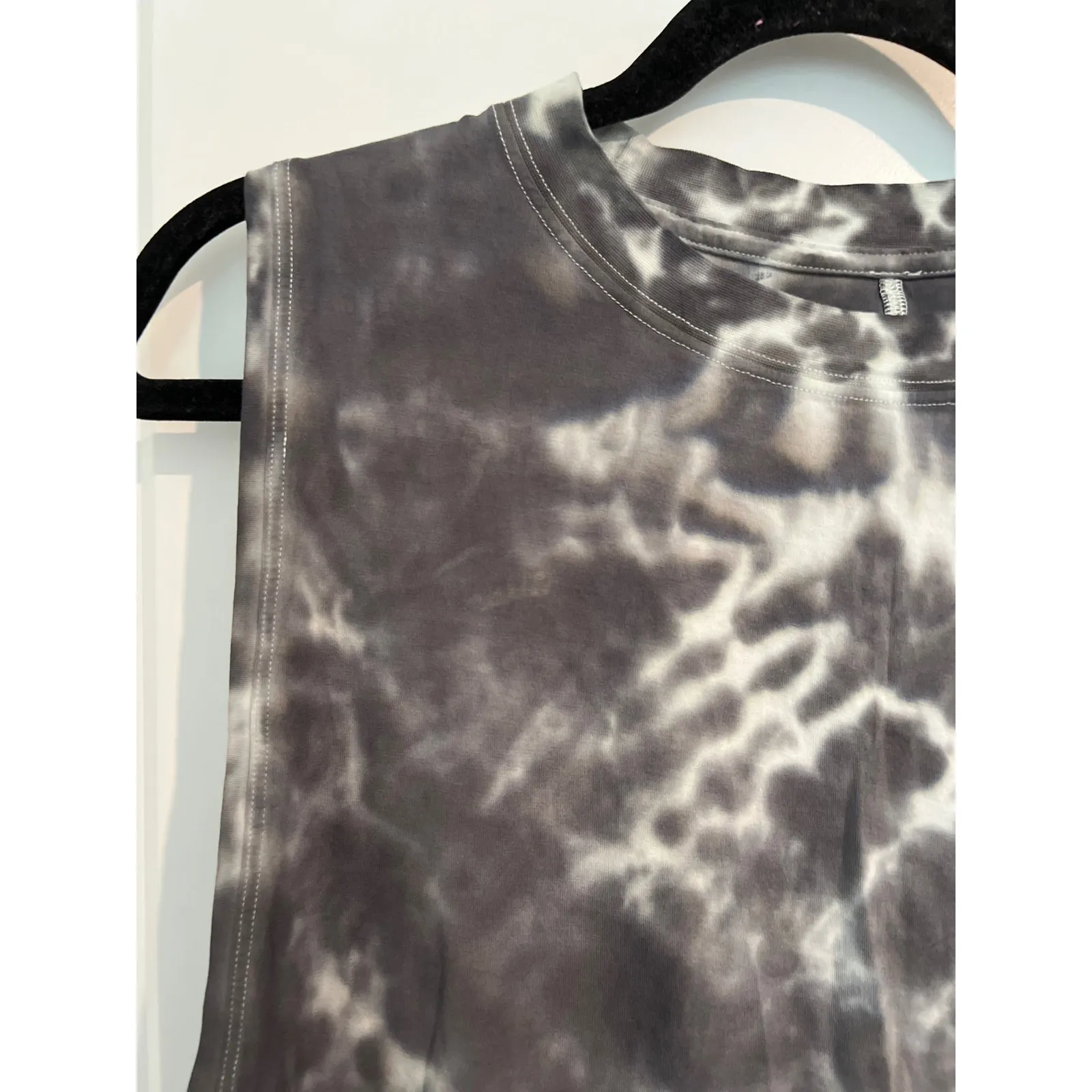 Lululemon All Yours Tie Dye Sleeveless Athletic Tank Top Graphite ptp21 - Image 4