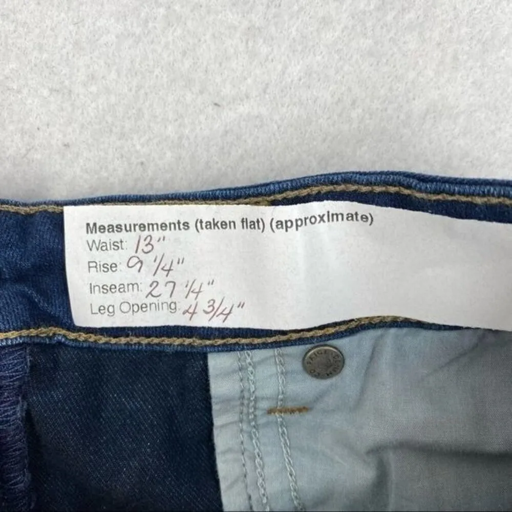 Paige Hoxton Ankle Dark Wash‎ Denim Skinny Leg Jean - Image 11