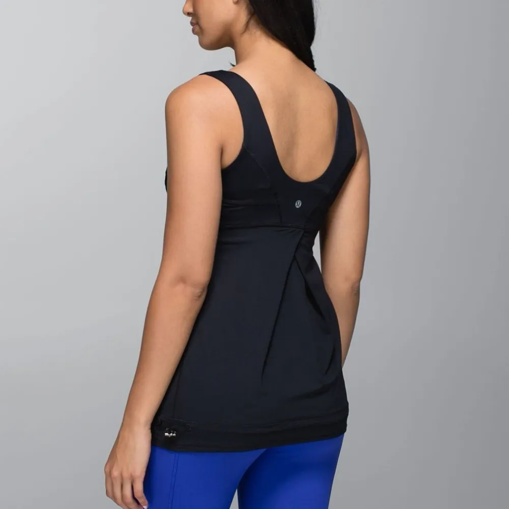 Lululemon Black Tame Me Tank - Image 2