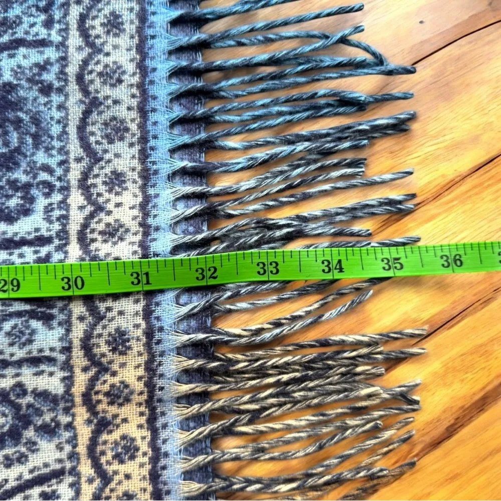 V. FRASS Cashmink Paisley Scarf - Made in Germany - Image 6