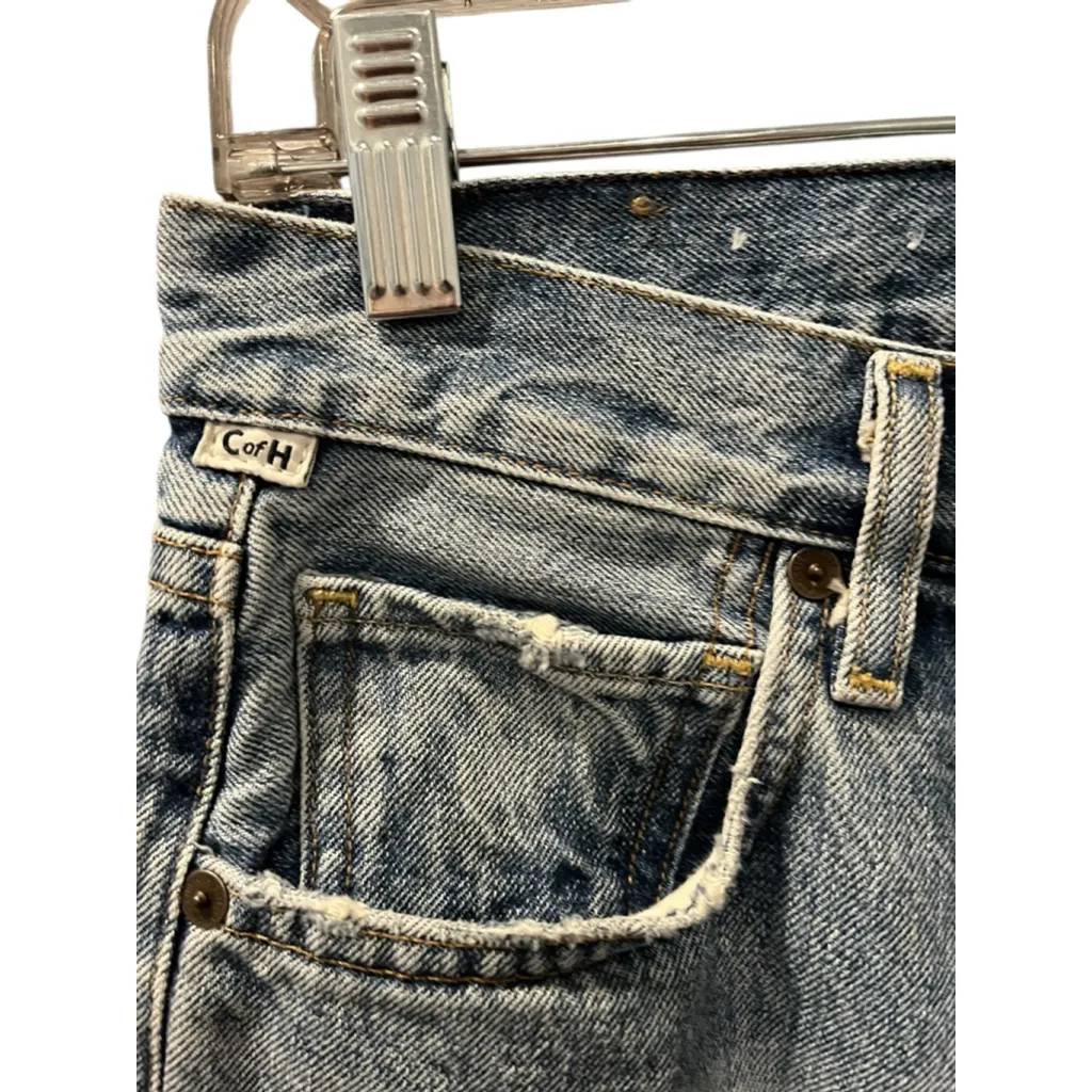Citizens Of Humanity COH Charlotte High Rise Denim Jeans Size 27 Button Fly Blue - Image 3