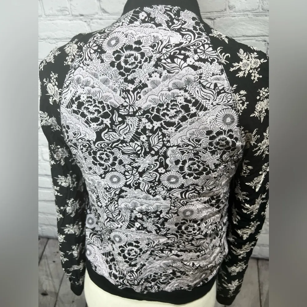 Free people floral bomber jacket - Image 6