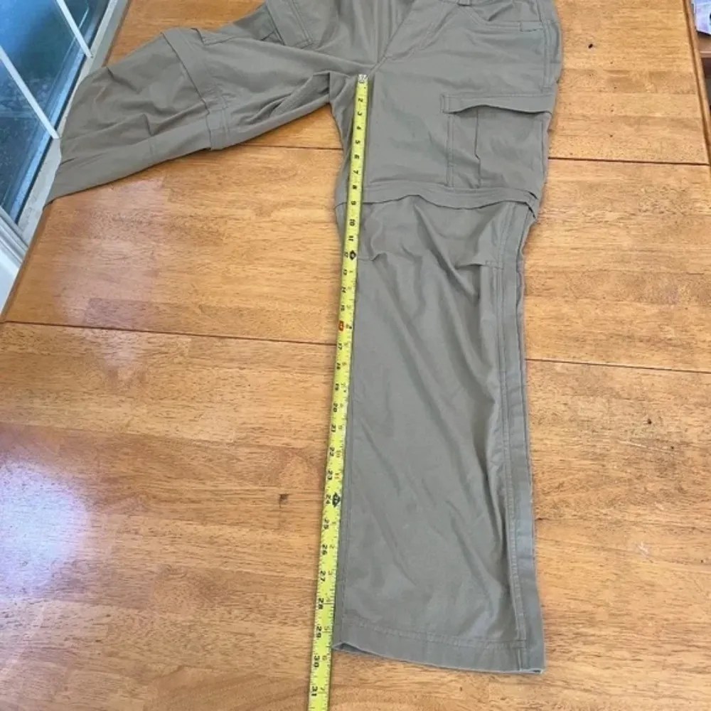 REI Sahara UPF 50 Cargo Hiking Pants Outdoors Stretch Pockets, Size 30W x 32L Tan - Image 13